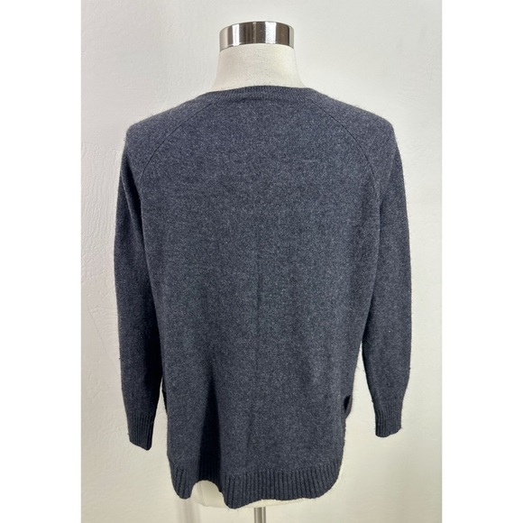 Halogen Wool Cashmere V-Neck Sweater - Picture 4 of 11